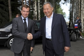 Prezident Bakijev má mocného spojence.